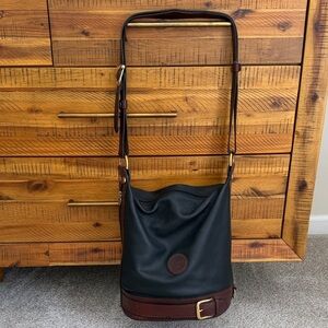 Valentina Elegant Black and Brown Women's Bag